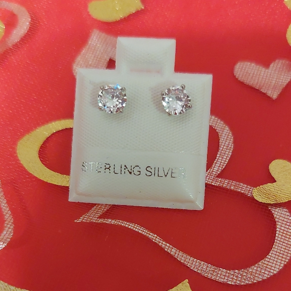 Sterling Silver Stud Earrings
